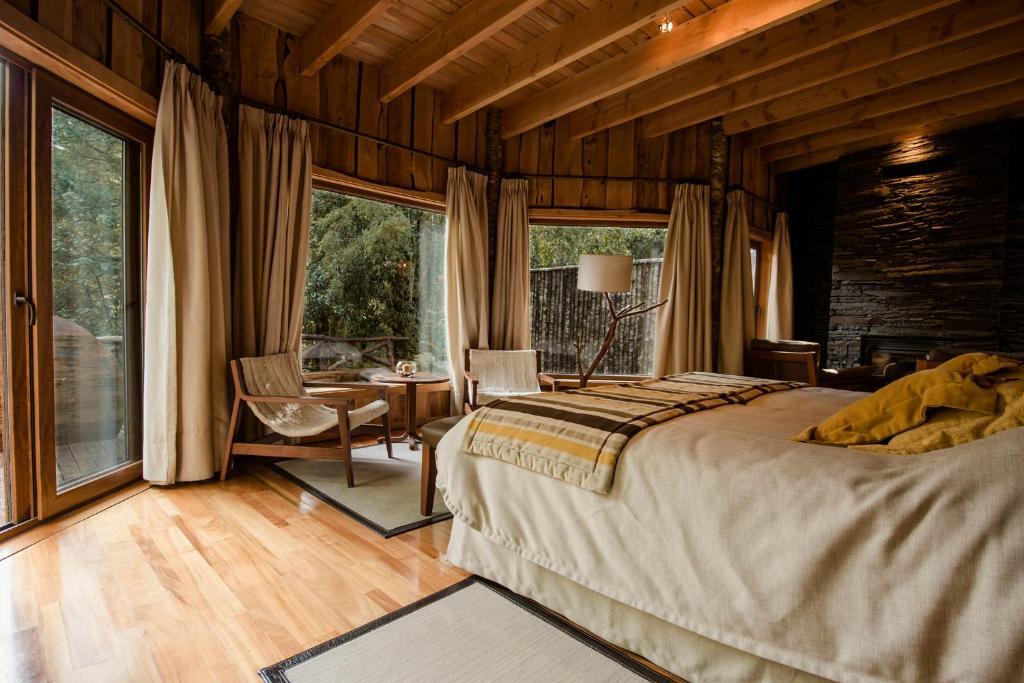 Huilo Huilo Nawelpi Lodge Puerto Fuy Luaran gambar