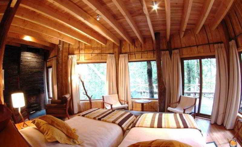 Huilo Huilo Nawelpi Lodge Puerto Fuy Luaran gambar
