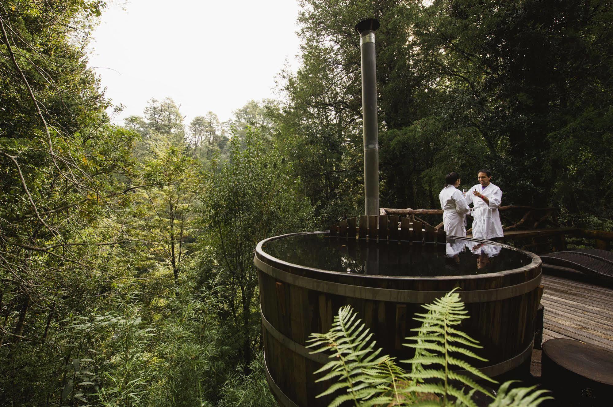 Huilo Huilo Nawelpi Lodge Puerto Fuy Luaran gambar